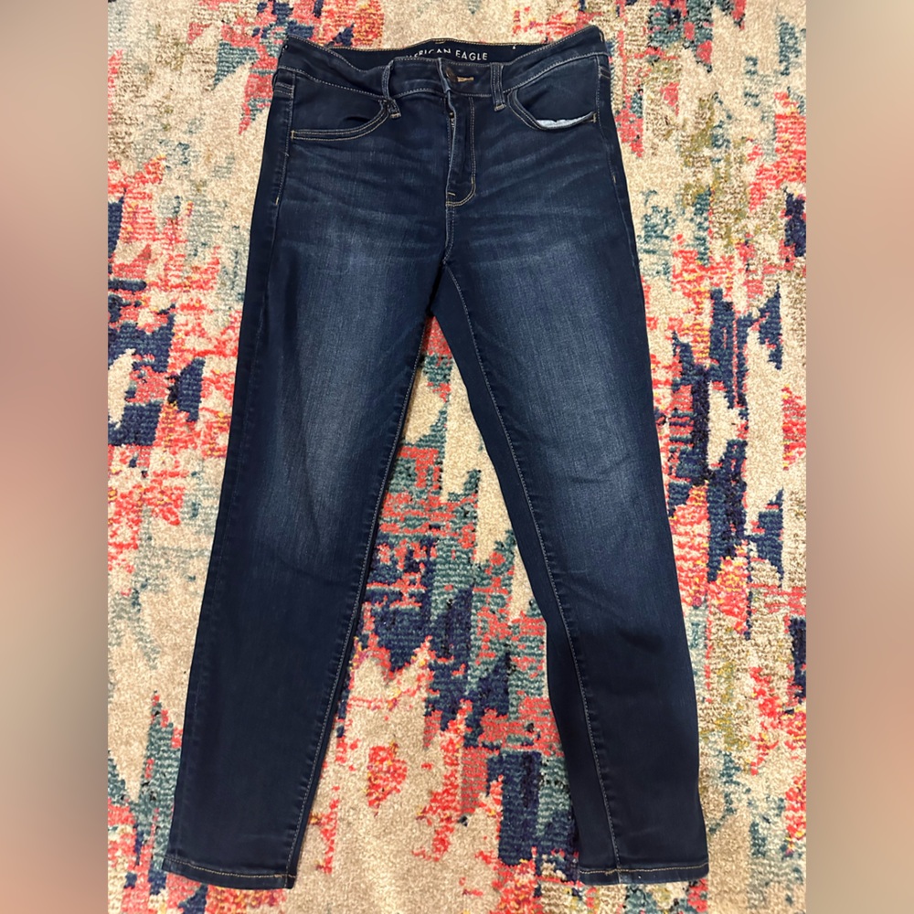 American Eagle Next Level Stretch Skinny’s, Size 12 SHORT